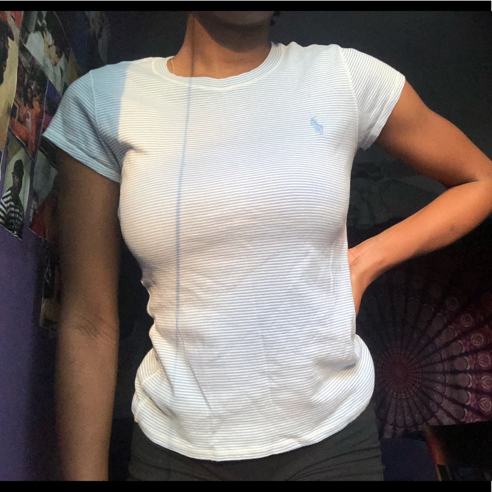 polo striped tee
